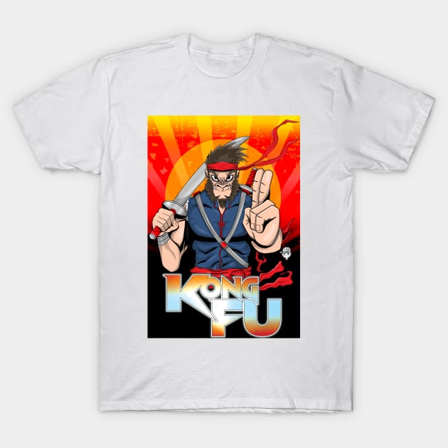 Kong Fu T-Shirt by nicitadesigns